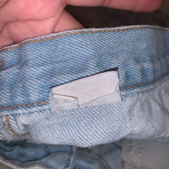 Vintage Distressed Denim Shorts - Picture 4 of 4